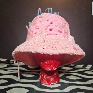 Mommy and Me Breast Cancer Awareness Bucket Hat